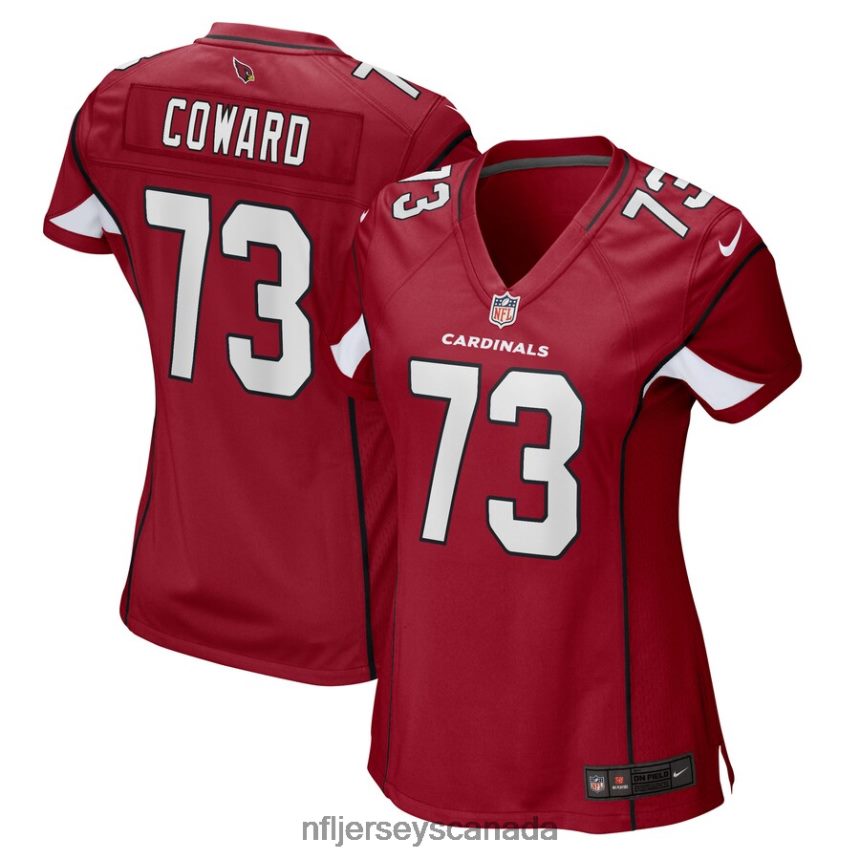 Women Arizona Cardinals Rashaad Coward Nike Cardinal Game Player Jersey Clothing NFL TBXFR65671