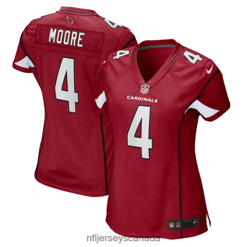 Women Arizona Cardinals Rondale Moore Nike Cardinal Game Player Jersey Clothing NFL TBXFR66863