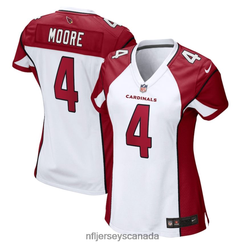 Women Arizona Cardinals Rondale Moore Nike White Game Jersey Clothing NFL TBXFR65553