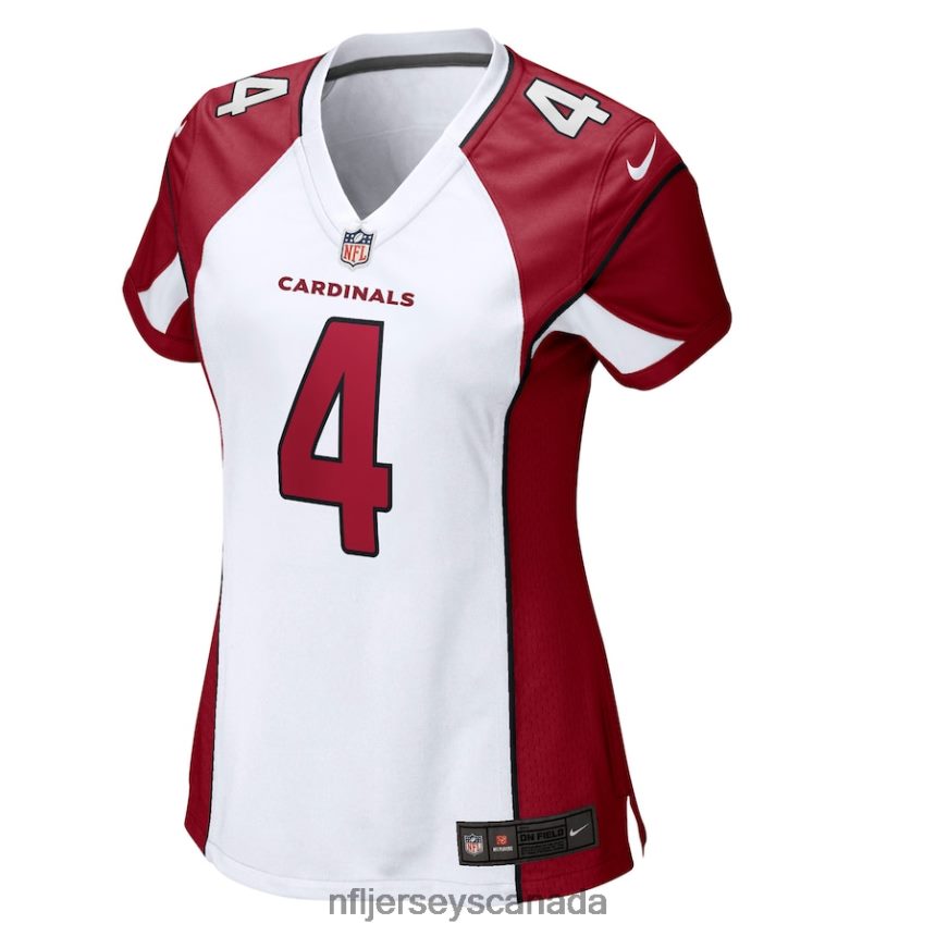 Women Arizona Cardinals Rondale Moore Nike White Game Jersey Clothing NFL TBXFR65553
