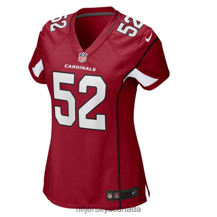 Women Arizona Cardinals Victor Dimukeje Nike Cardinal Player Game Jersey Clothing NFL TBXFR66112