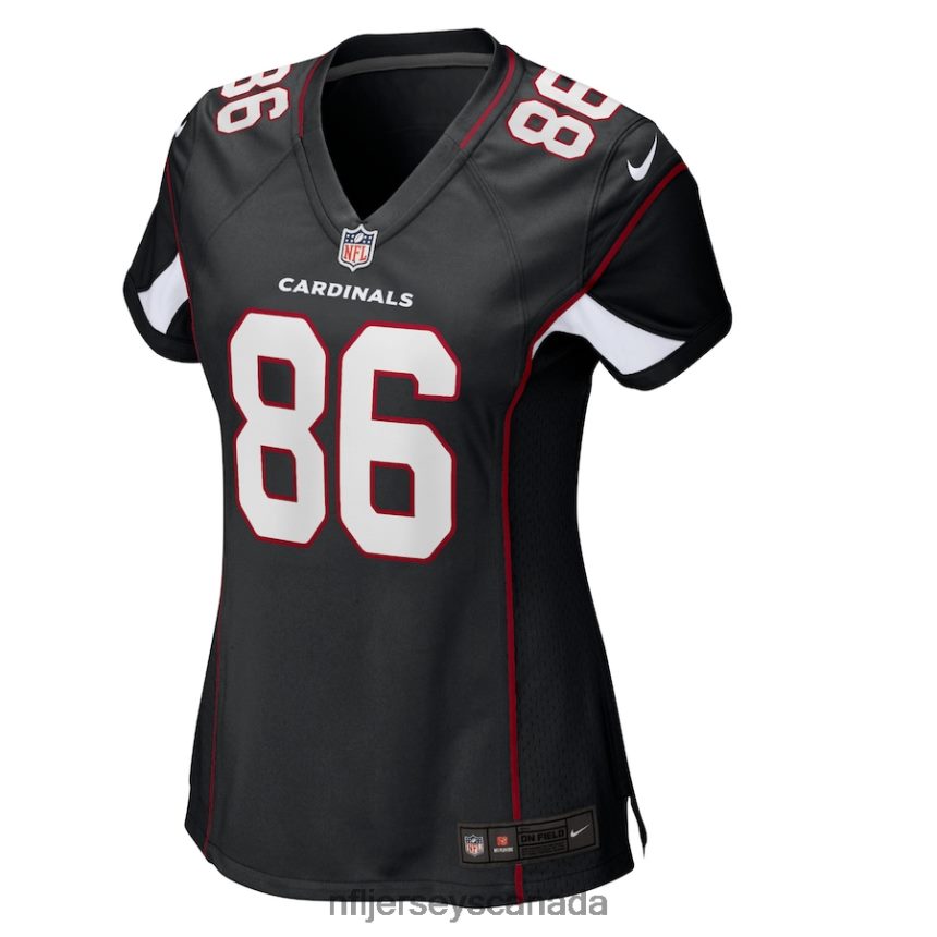 Women Arizona Cardinals Zach Ertz Nike Black Alternate Player Game Jersey Clothing NFL TBXFR65362