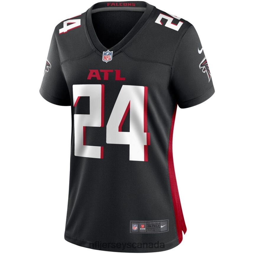 Women Atlanta Falcons AJ Terrell Jr Nike Black Game Jersey Clothing NFL TBXFR64877