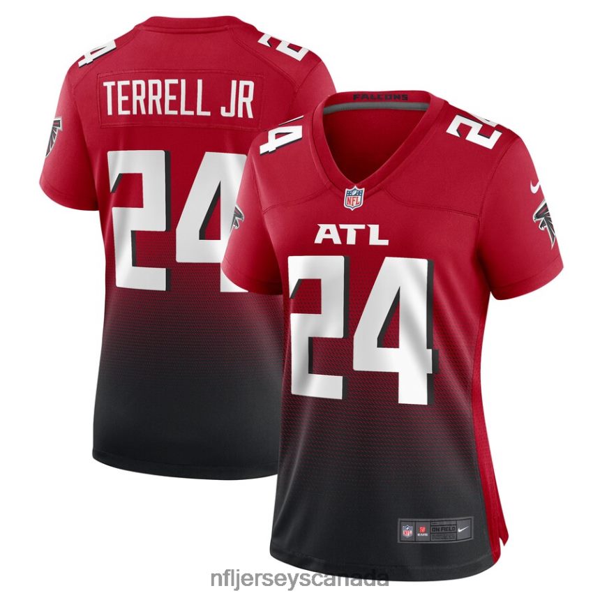 Women Atlanta Falcons AJ Terrell Jr Nike Red Game Jersey Clothing NFL TBXFR61576