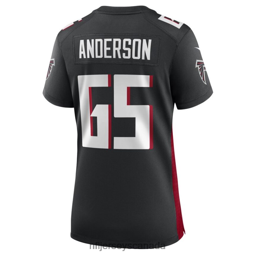 Women Atlanta Falcons Abdullah Anderson Nike Black Game Player Jersey Clothing NFL TBXFR65365