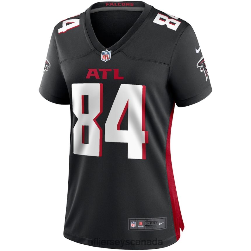 Women Atlanta Falcons Alfred Jenkins Nike Black Game Retired Player Jersey Clothing NFL TBXFR66867