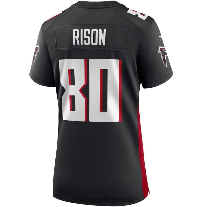 Women Atlanta Falcons Andre Rison Nike Black Game Retired Player Jersey Clothing NFL TBXFR66134