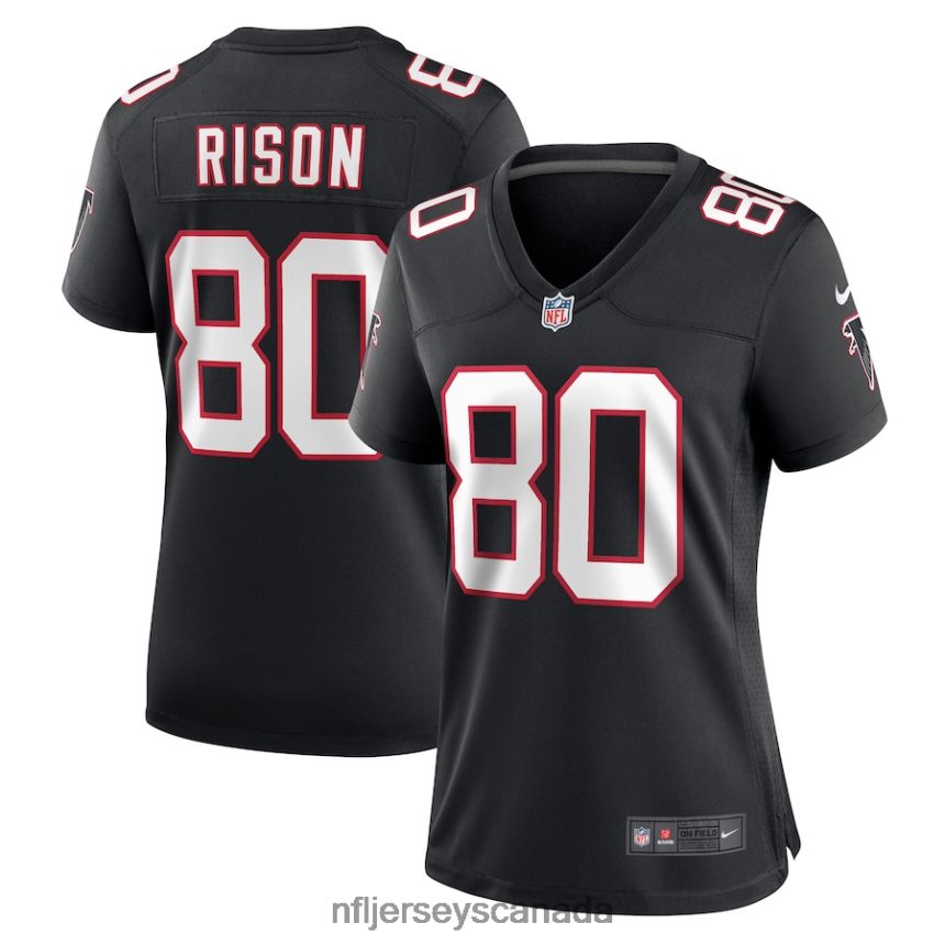 Women Atlanta Falcons Andre Rison Nike Black Retired Player Jersey Clothing NFL TBXFR65297