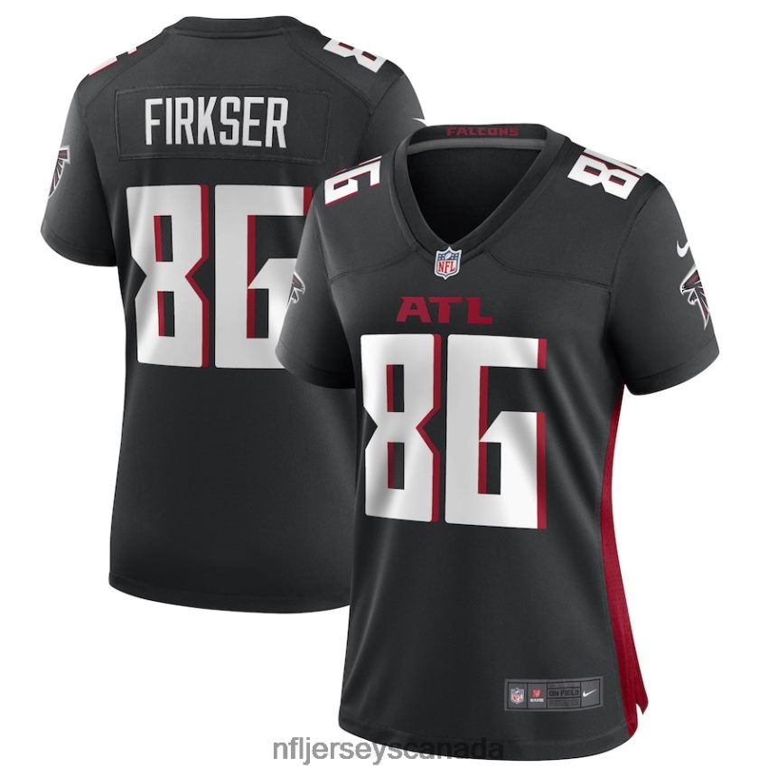 Women Atlanta Falcons Anthony Firkser Nike Black Game Player Jersey Clothing NFL TBXFR65373