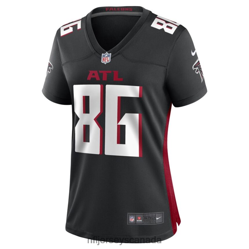 Women Atlanta Falcons Anthony Firkser Nike Black Game Player Jersey Clothing NFL TBXFR65373