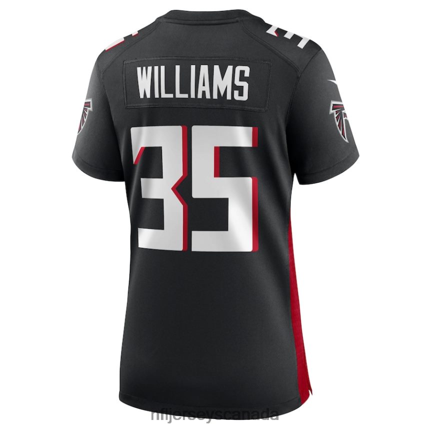 Women Atlanta Falcons Avery Williams Nike Black Game Jersey Clothing NFL TBXFR65384