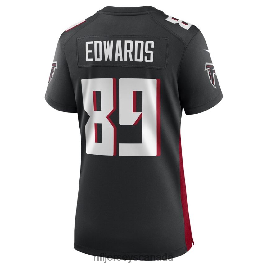 Women Atlanta Falcons Bryan Edwards Nike Black Game Player Jersey Clothing NFL TBXFR65391