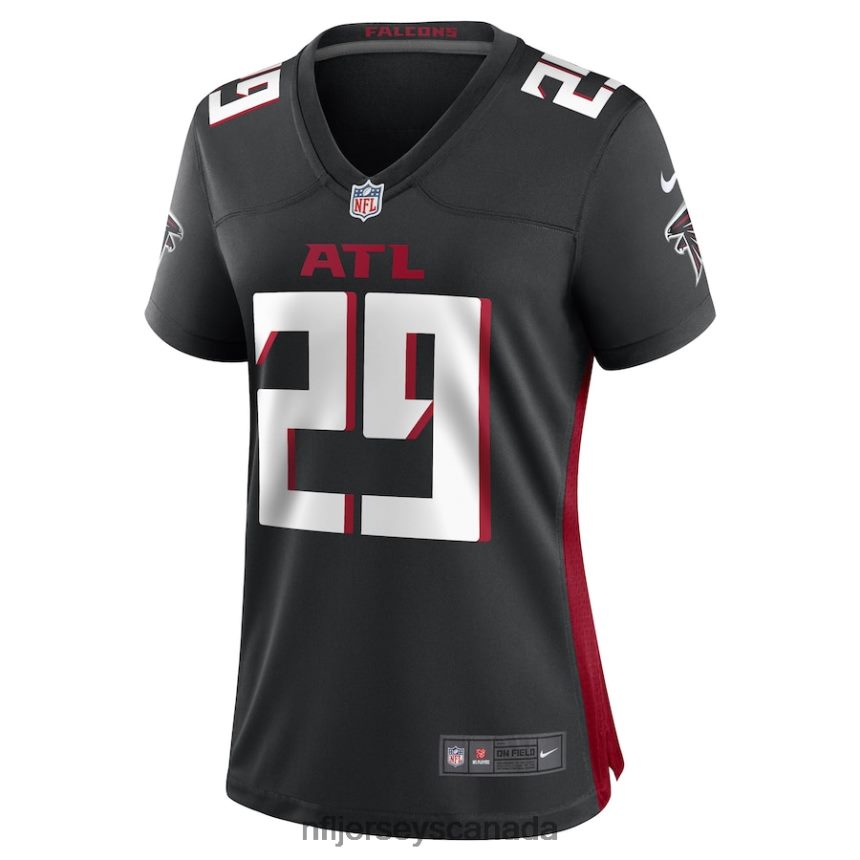 Women Atlanta Falcons Casey Hayward Nike Black Game Player Jersey Clothing NFL TBXFR65360