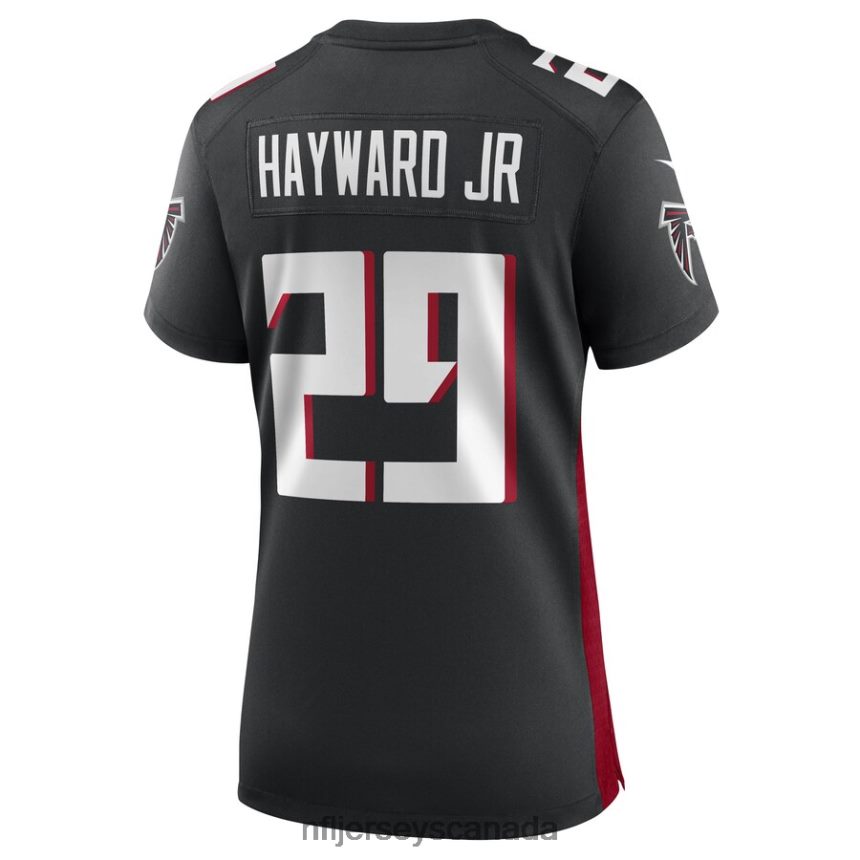 Women Atlanta Falcons Casey Hayward Nike Black Game Player Jersey Clothing NFL TBXFR65360