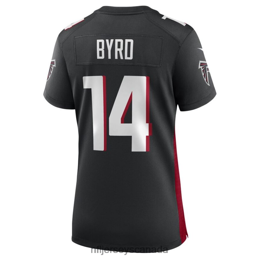 Women Atlanta Falcons Damiere Byrd Nike Black Game Player Jersey Clothing NFL TBXFR65358