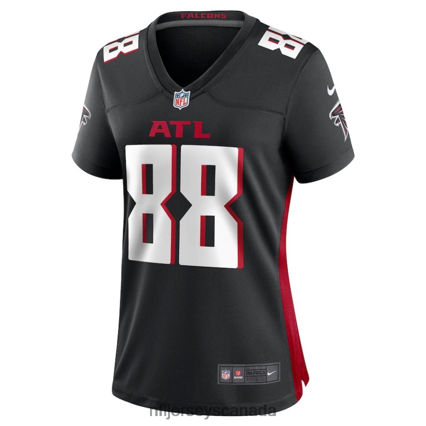 Women Atlanta Falcons Frank Darby Nike Black Game Jersey Clothing NFL TBXFR65379