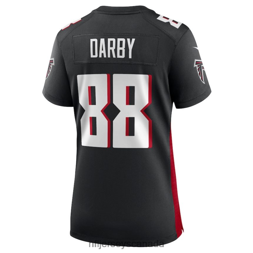 Women Atlanta Falcons Frank Darby Nike Black Game Jersey Clothing NFL TBXFR65379