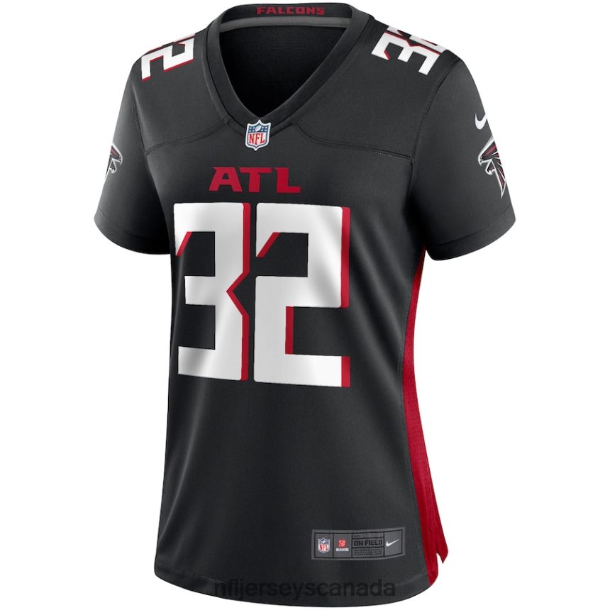 Women Atlanta Falcons Jamal Anderson Nike Black Game Retired Player Jersey Clothing NFL TBXFR64655