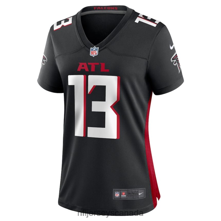 Women Atlanta Falcons Jared Bernhardt Nike Black Player Game Jersey Clothing NFL TBXFR65381