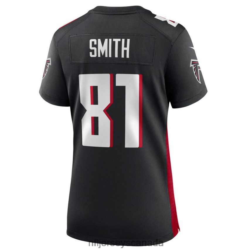 Women Atlanta Falcons Jonnu Smith Nike Black Game Player Jersey Clothing NFL TBXFR62879