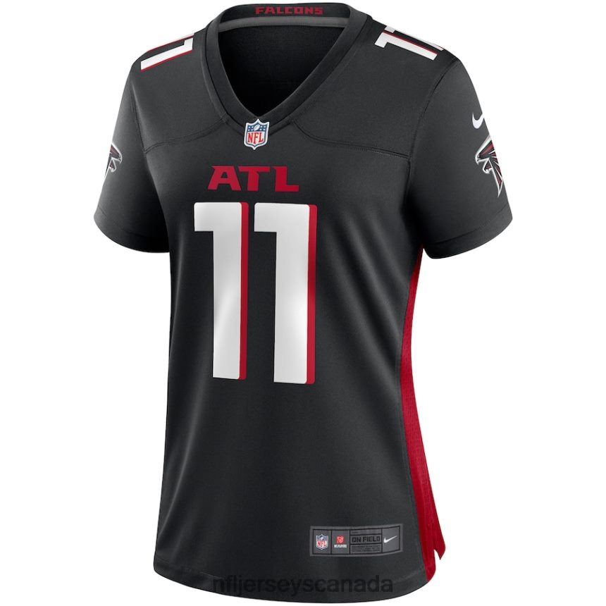 Women Atlanta Falcons Julio Jones Nike Black Player Game Jersey Clothing NFL TBXFR63318