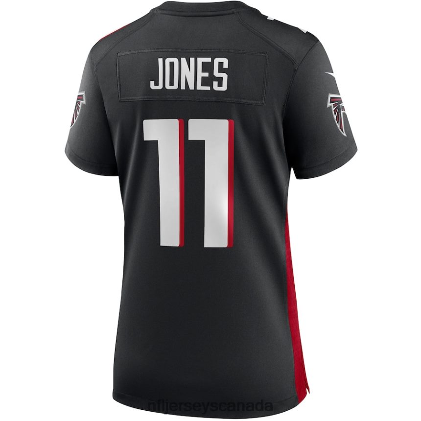Women Atlanta Falcons Julio Jones Nike Black Player Game Jersey Clothing NFL TBXFR63318