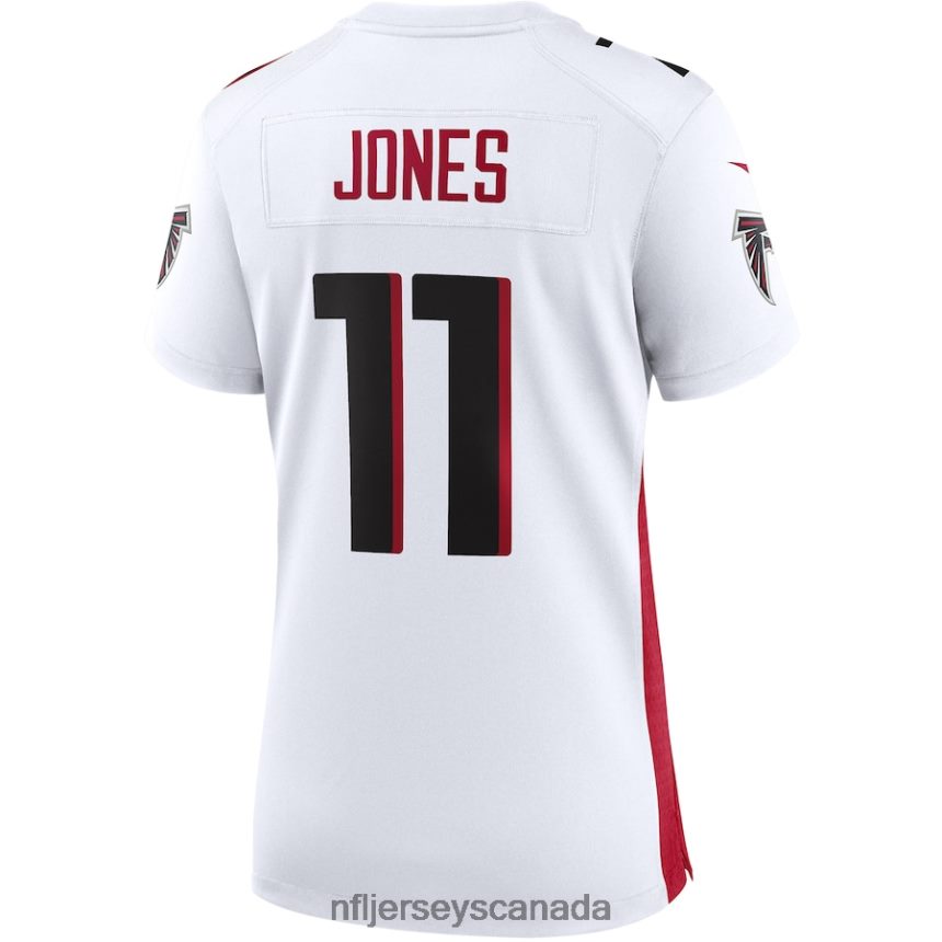 Women Atlanta Falcons Julio Jones Nike White Player Game Jersey Clothing NFL TBXFR62304