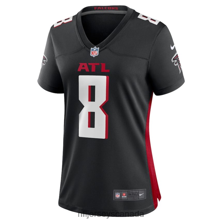Women Atlanta Falcons Kyle Pitts Nike Black 2021 Draft First Round Pick Player Game Jersey Clothing NFL TBXFR63725