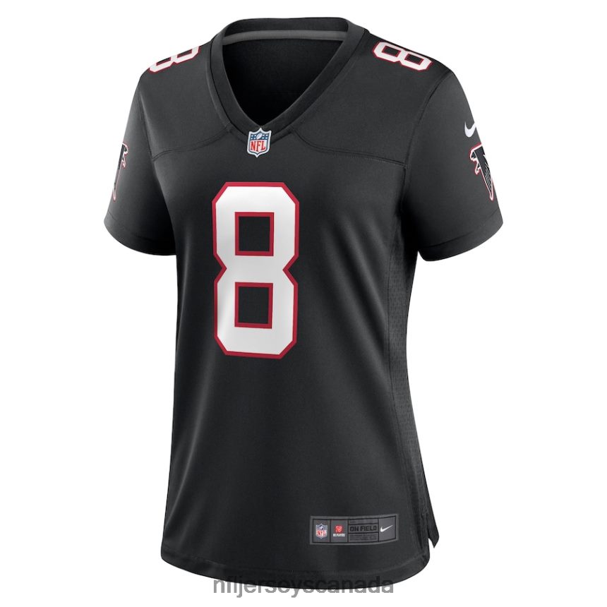 Women Atlanta Falcons Kyle Pitts Nike Black Game Jersey Clothing NFL TBXFR65197