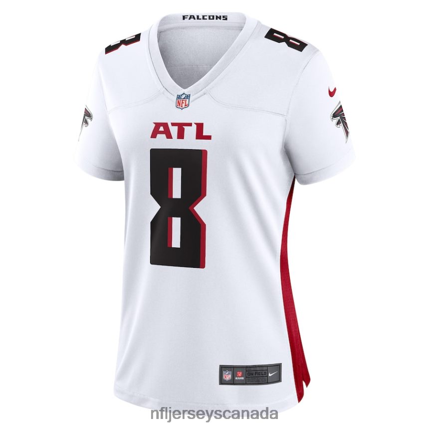 Women Atlanta Falcons Kyle Pitts Nike White Game Player Jersey Clothing NFL TBXFR63947