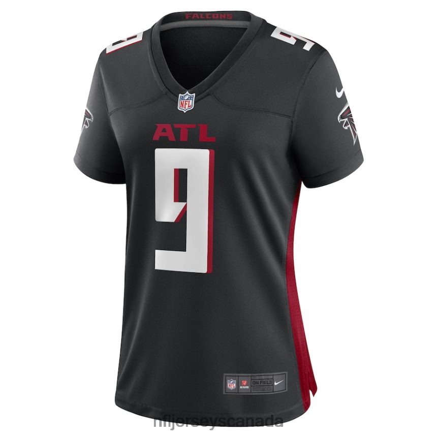 Women Atlanta Falcons Lorenzo Carter Nike Black Game Player Jersey Clothing NFL TBXFR65363
