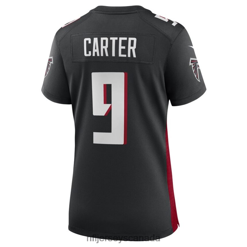 Women Atlanta Falcons Lorenzo Carter Nike Black Game Player Jersey Clothing NFL TBXFR65363