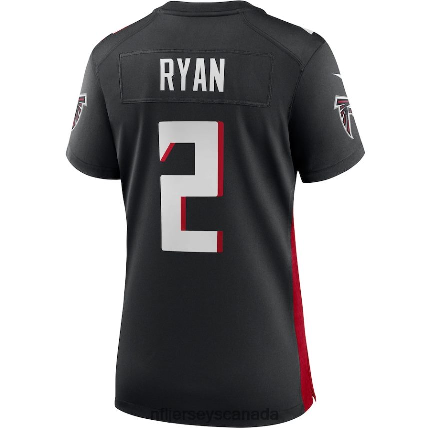 Women Atlanta Falcons Matt Ryan Nike Black Player Game Jersey Clothing NFL TBXFR62886