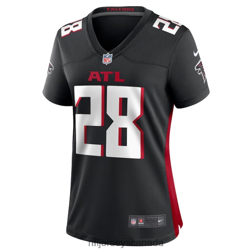 Women Atlanta Falcons Mike Davis Nike Black Game Player Jersey Clothing NFL TBXFR65402