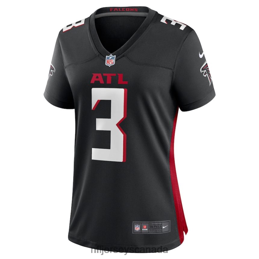 Women Atlanta Falcons Mykal Walker Nike Black Game Player Jersey Clothing NFL TBXFR65377