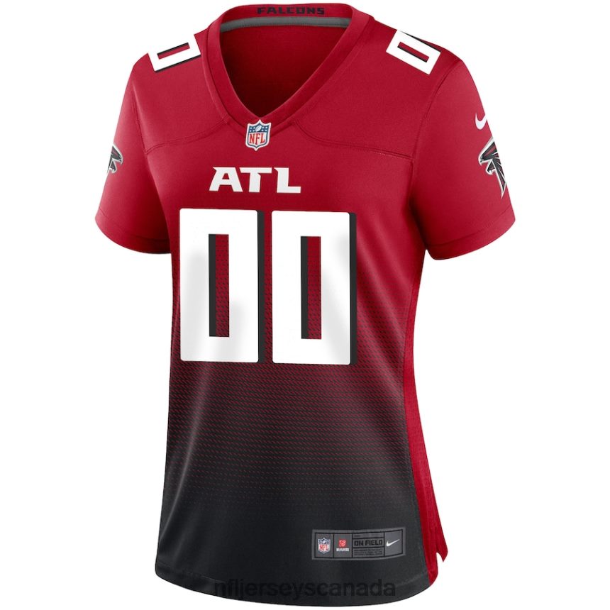Women Atlanta Falcons Nike Red Alternate Custom Game Jersey Clothing NFL TBXFR61581
