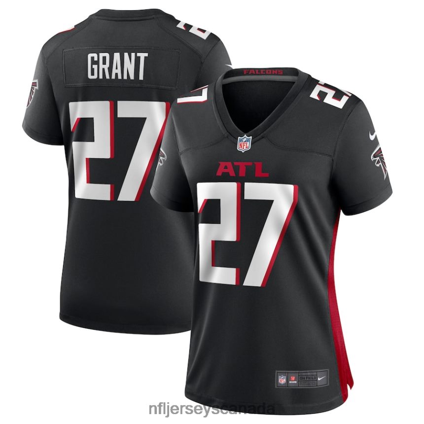 Women Atlanta Falcons Richie Grant Nike Black Game Jersey Clothing NFL TBXFR65361