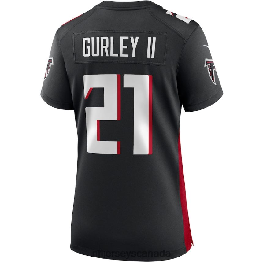 Women Atlanta Falcons Todd Gurley II Nike Black Player Game Jersey Clothing NFL TBXFR64610