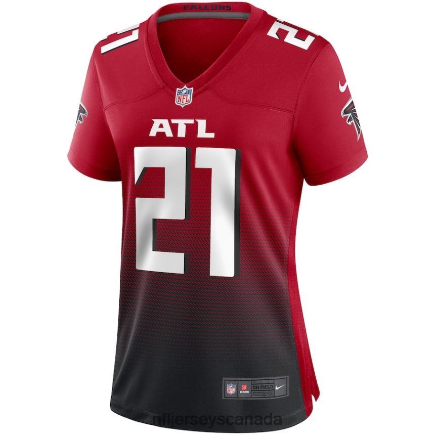 Women Atlanta Falcons Todd Gurley II Nike Red 2nd Alternate Game Jersey Clothing NFL TBXFR63328
