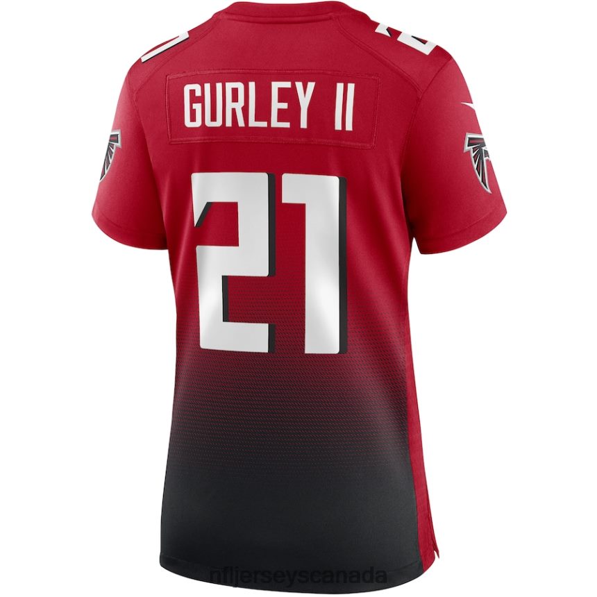 Women Atlanta Falcons Todd Gurley II Nike Red 2nd Alternate Game Jersey Clothing NFL TBXFR63328