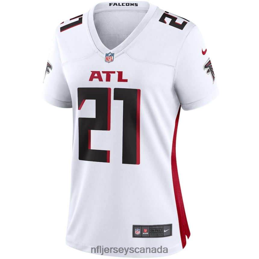 Women Atlanta Falcons Todd Gurley II Nike White Game Jersey Clothing NFL TBXFR62607