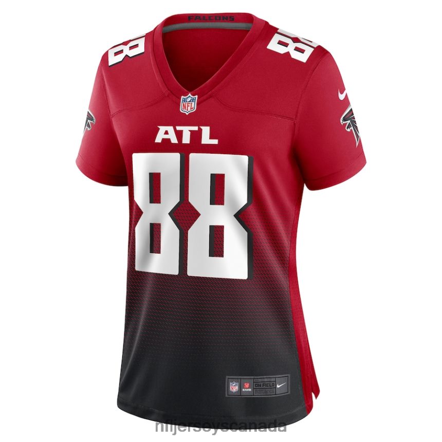 Women Atlanta Falcons Tony Gonzalez Nike Red Retired Game Jersey Clothing NFL TBXFR63505