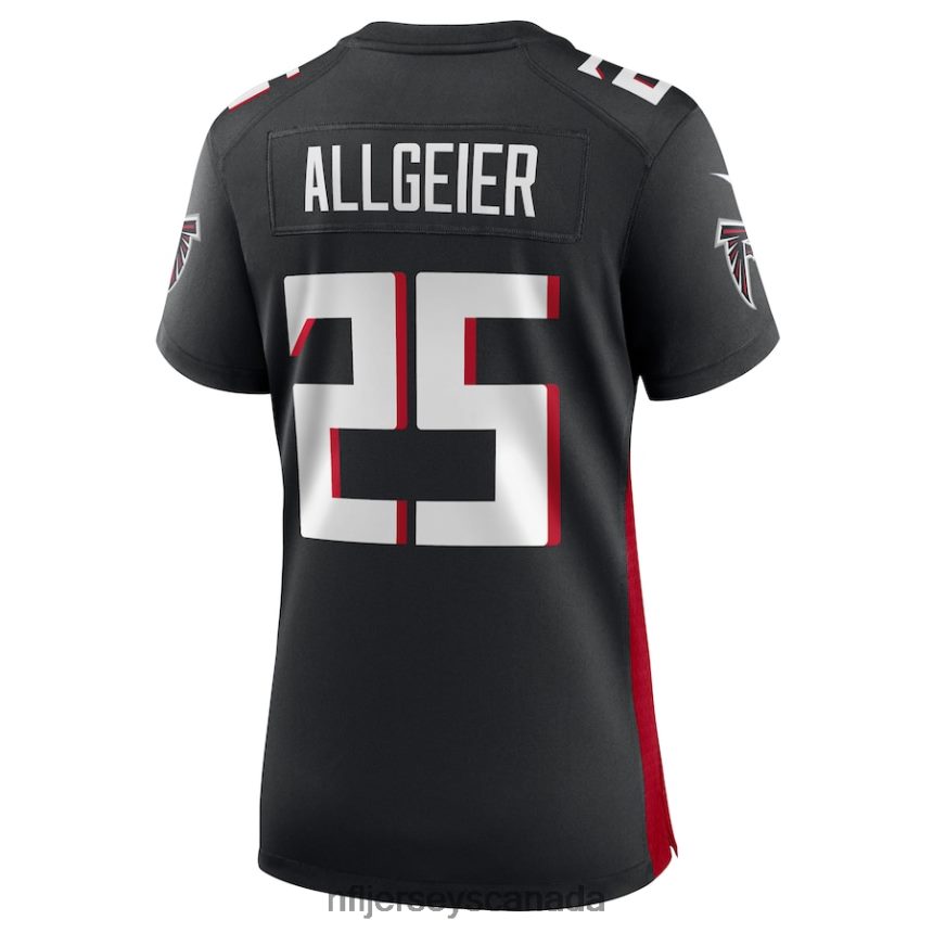 Women Atlanta Falcons Tyler Allgeier Nike Black Player Game Jersey Clothing NFL TBXFR63248