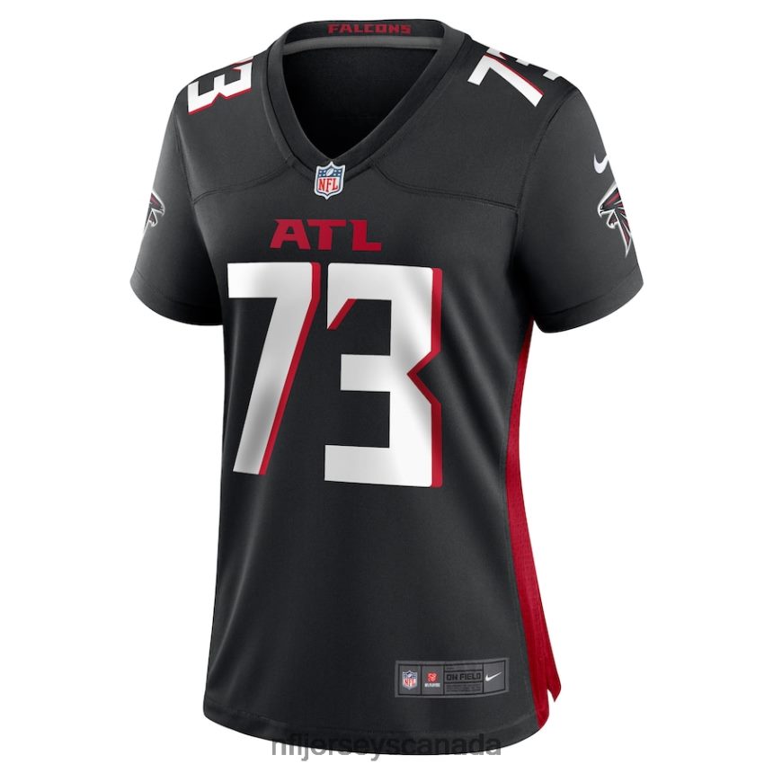 Women Atlanta Falcons Tyler Vrabel Nike Black Player Game Jersey Clothing NFL TBXFR65387