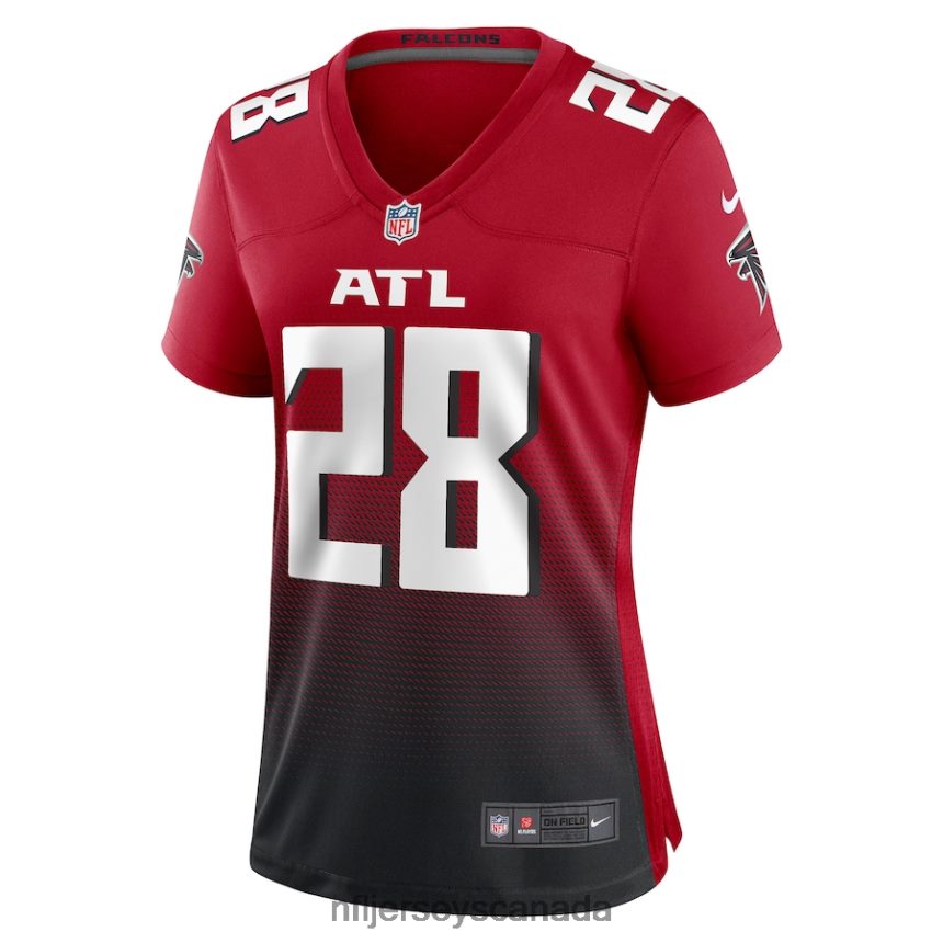 Women Atlanta Falcons Warrick Dunn Nike Red Retired Game Jersey Clothing NFL TBXFR65681