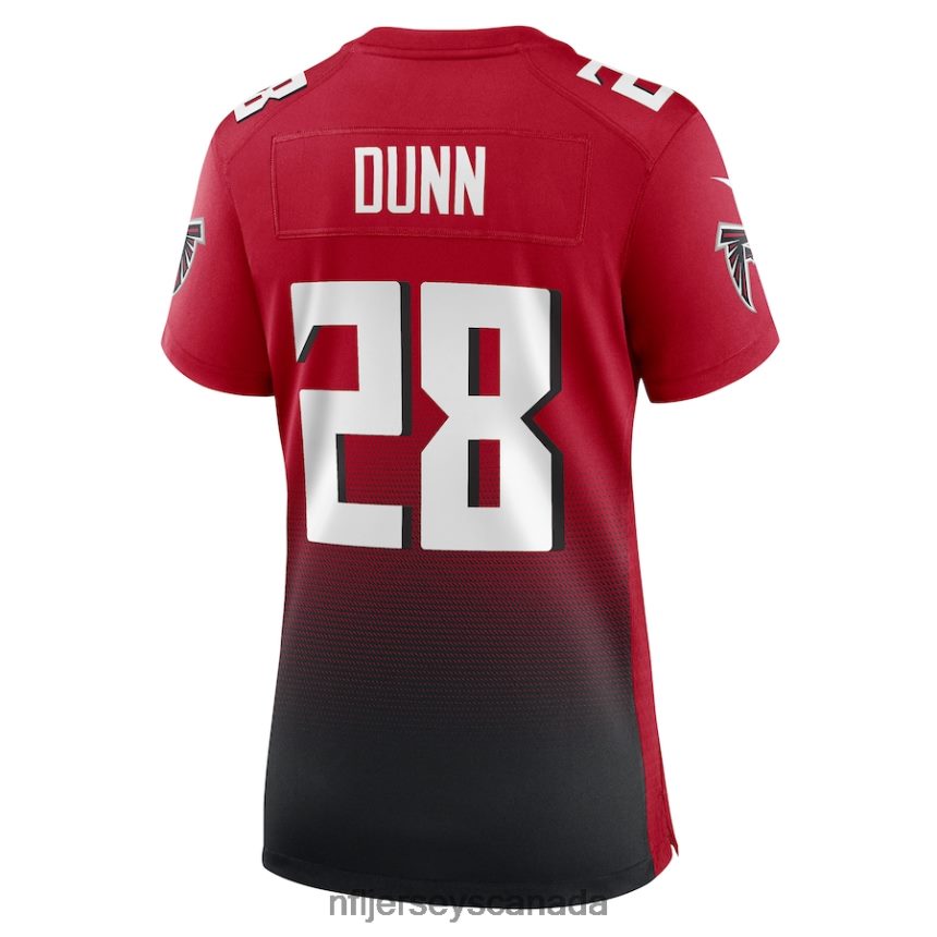 Women Atlanta Falcons Warrick Dunn Nike Red Retired Game Jersey Clothing NFL TBXFR65681