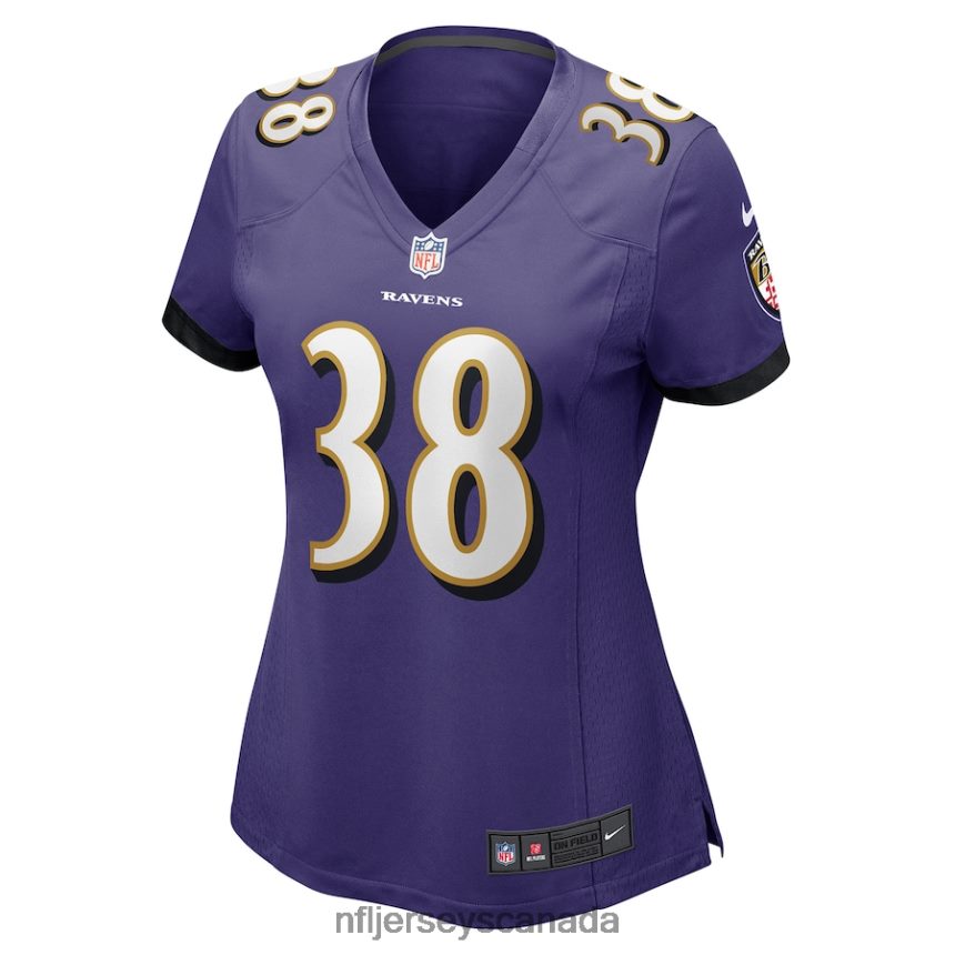 Women Baltimore Ravens Ben Mason Nike Purple Game Jersey Clothing NFL TBXFR66765