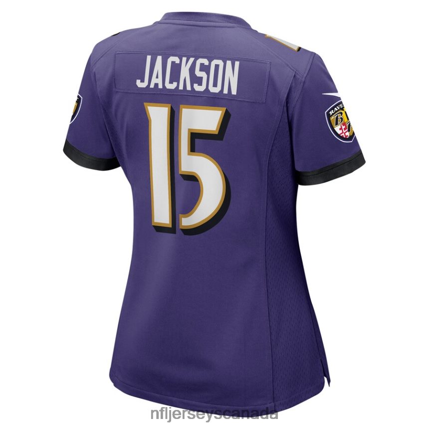 Women Baltimore Ravens DeSean Jackson Nike Purple Game Player Jersey Clothing NFL TBXFR64630