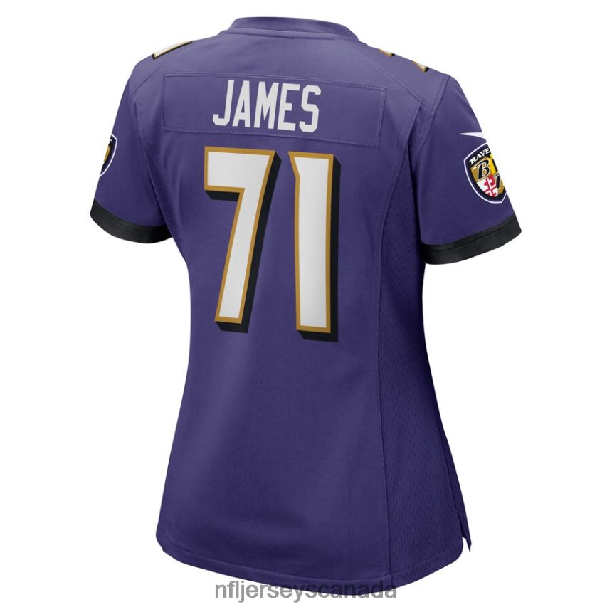 Women Baltimore Ravens Ja\Wuan James Nike Purple Player Game Jersey Clothing NFL TBXFR66496