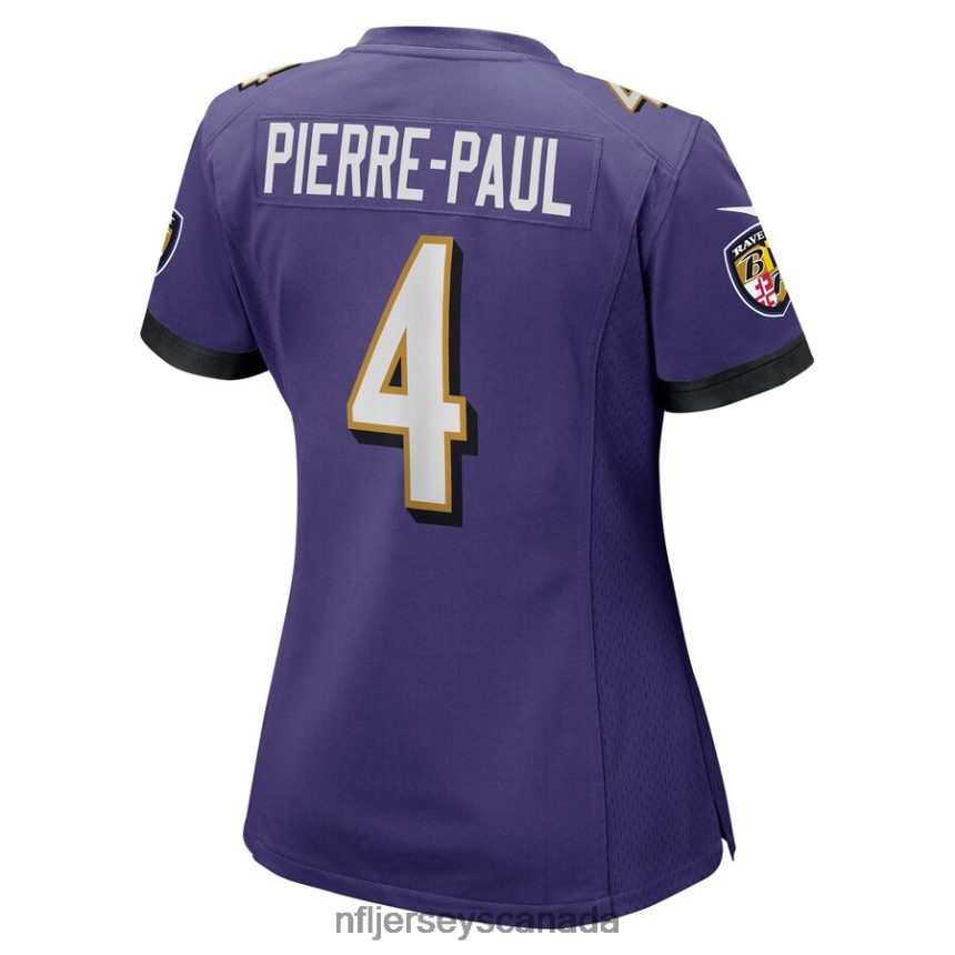 Women Baltimore Ravens Jason Pierre-Paul Nike Purple Home Game Player Jersey Clothing NFL TBXFR65794